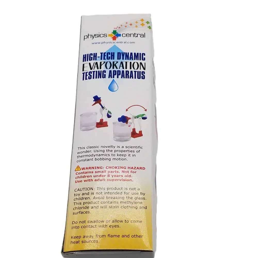 Classic Drinking Bird Perpetual Motion Science Toy Retro Physics Desk Gadget